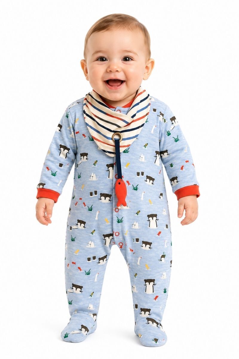 Reyla Erkek Bebek Yakalıklı Tulum 6-9 ay