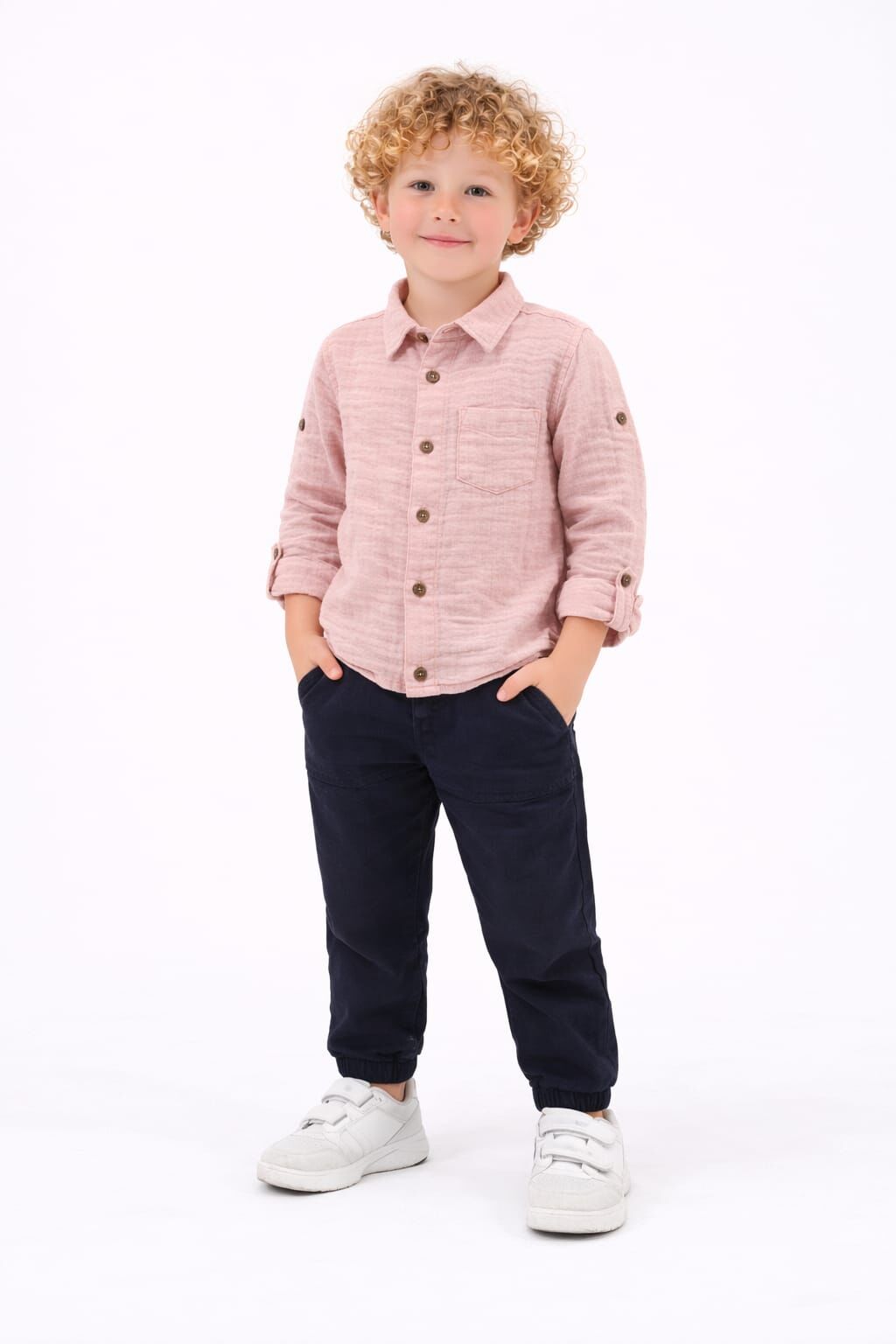 Vandino Erkek Çocuk 2 'li Takım Pembe - 3 Yaş