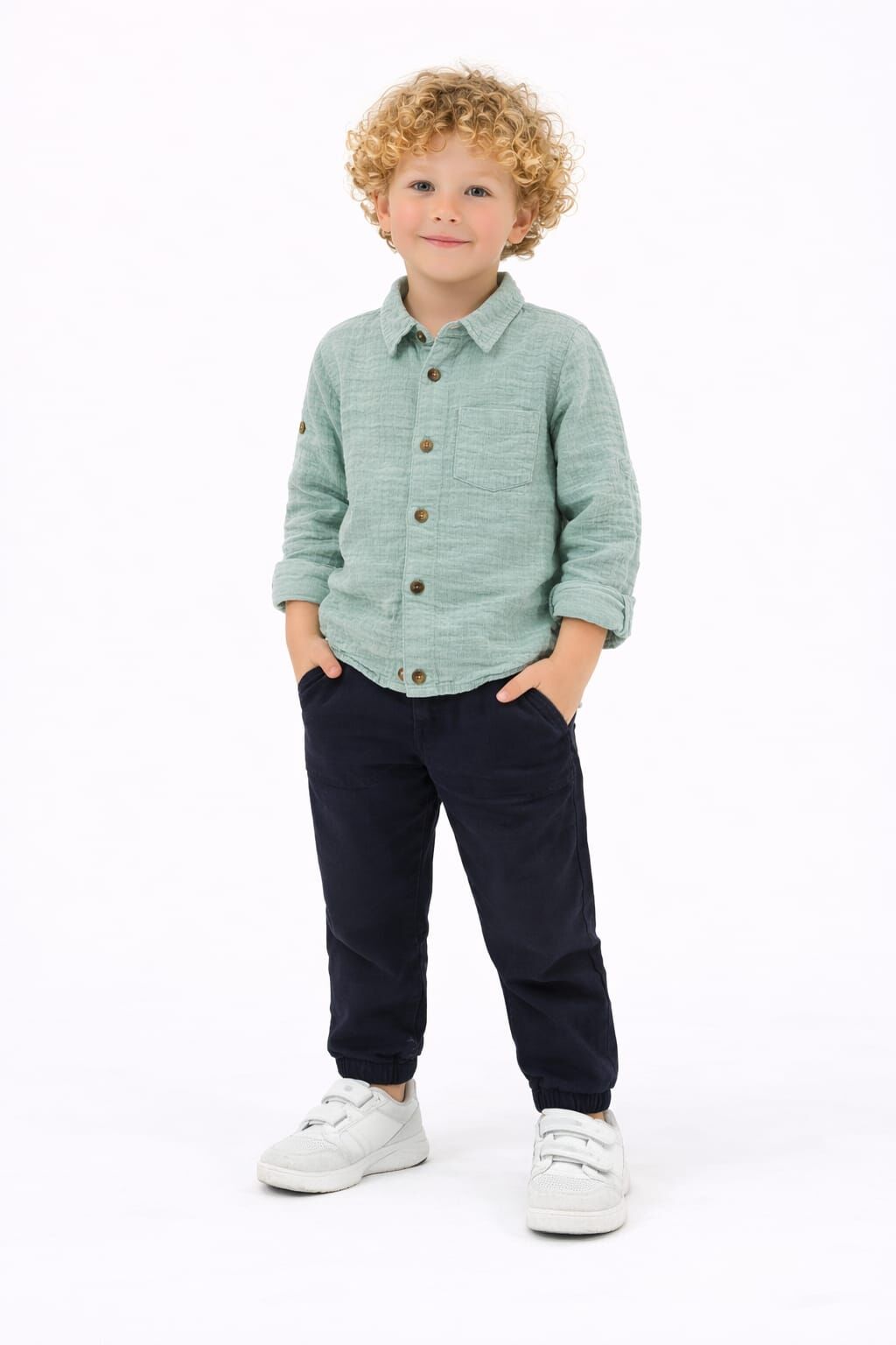 Vandino Erkek Çocuk 2 'li Takım Yeşil - 6 Yaş