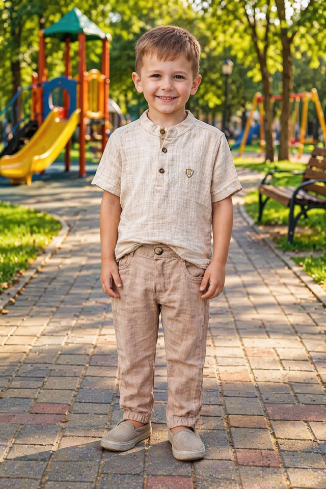 Reni Erkek Çocuk 2 'li Takım 9 Yaş