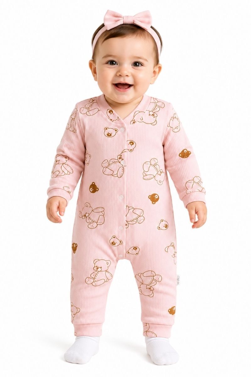 Navel Kız Bebek Tulum 3-6 AY