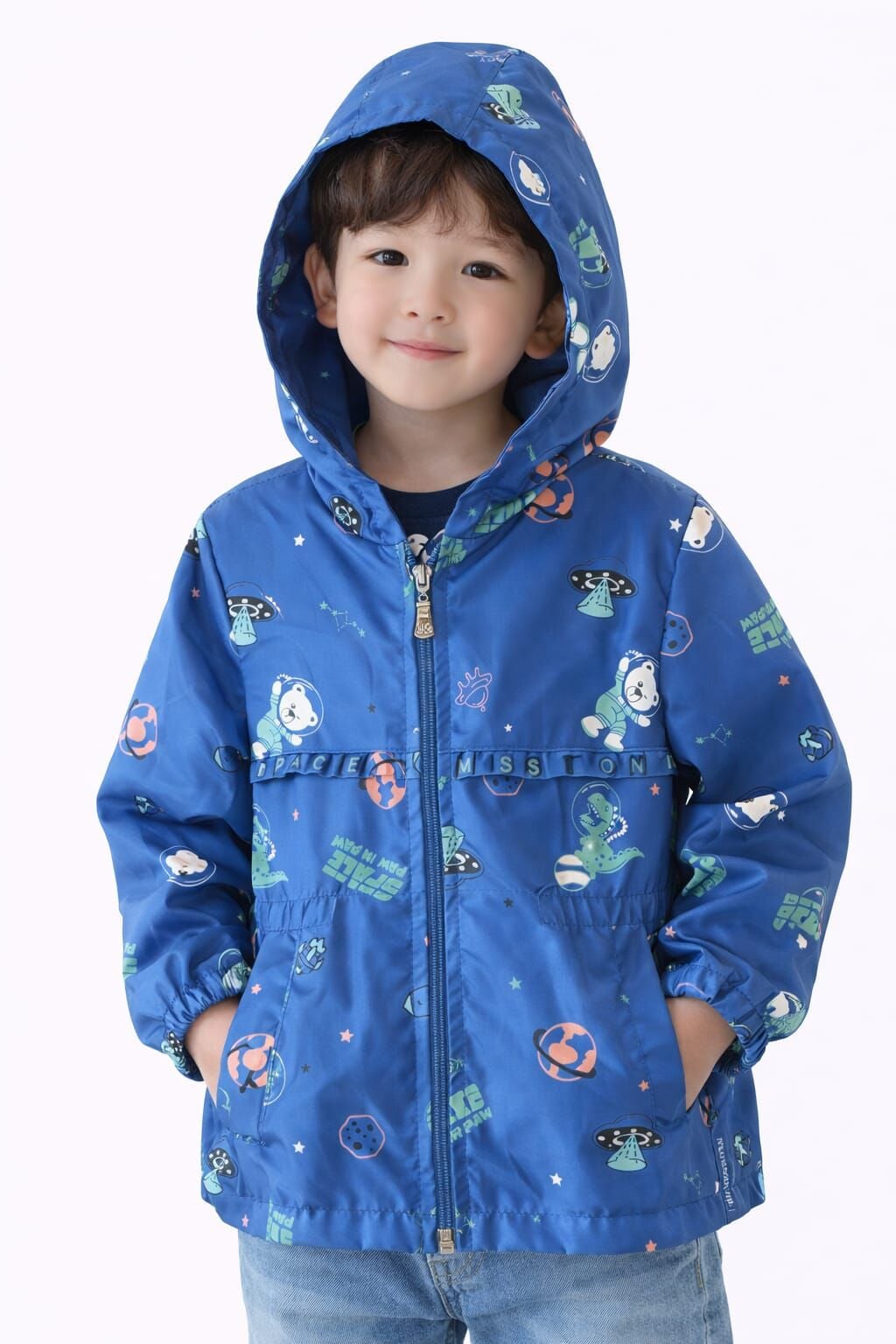 Aven Erkek Bebek Yağmurluk (İçi Pamuk Astarlı) 1 yaş