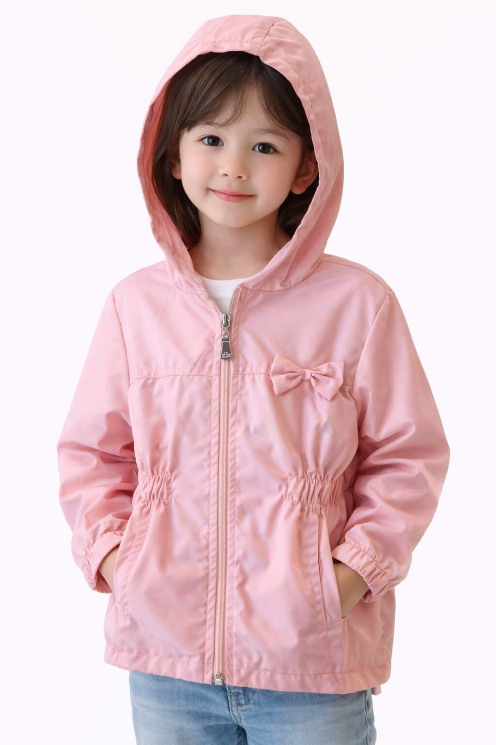 Niral Kız Bebek Yağmurluk (İçi Pamuk Astarlı) 1 yaş
