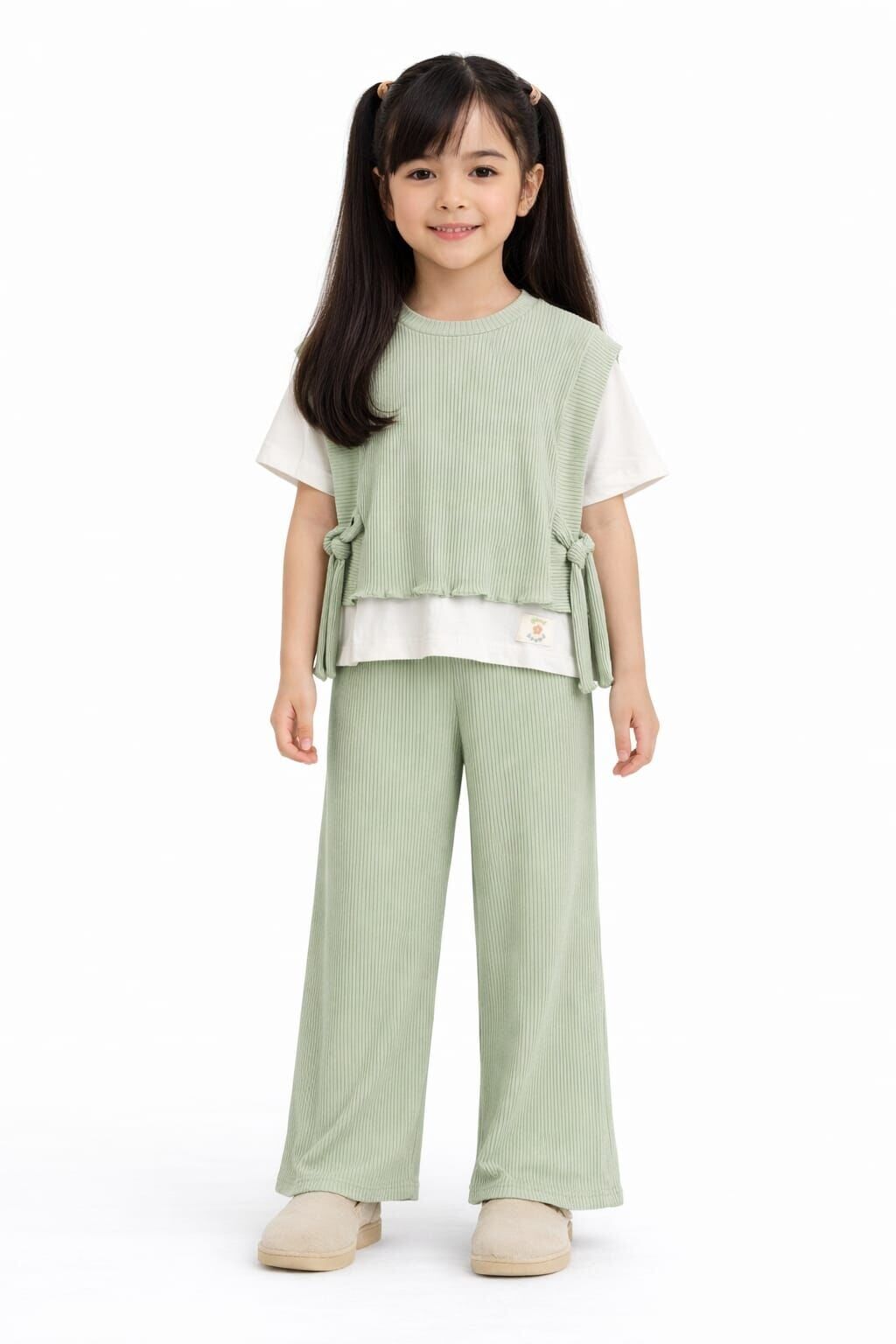 Aria Kız Çocuk 3’lü Takım 8 Yaş - Yeşil