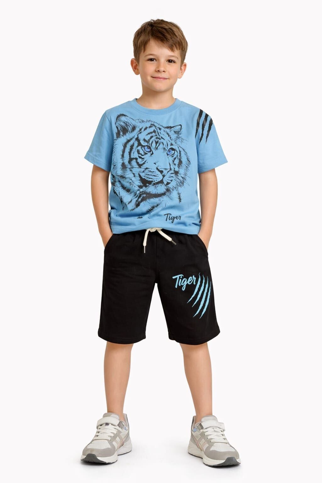 Dakar Erkek Çocuk 2’li Takım 4-5 yaş - Mavi