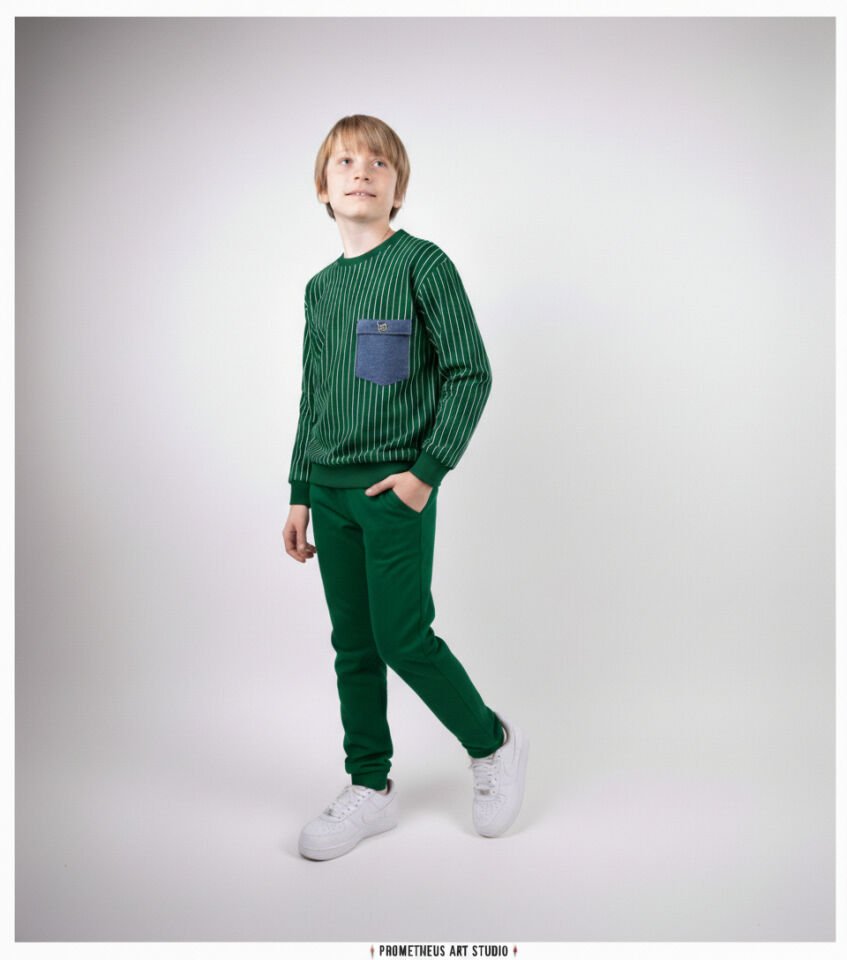 ERKEK ÇOCUK EŞOFMAN TAKIMI Yeşil - 10 - 11 Yaş