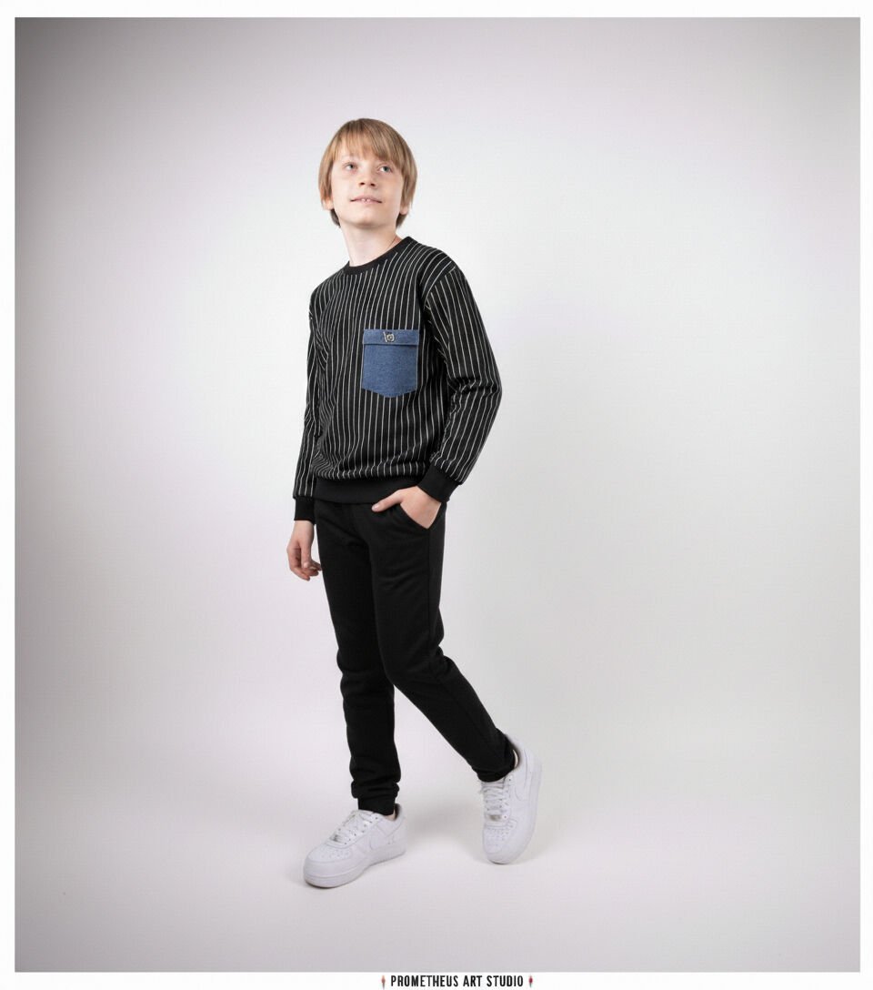 ERKEK ÇOCUK EŞOFMAN TAKIMI Siyah - 6 - 7 Yaş