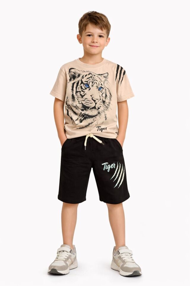 Dakar Erkek Çocuk 2’li Takım 5-6 yaş - Bej