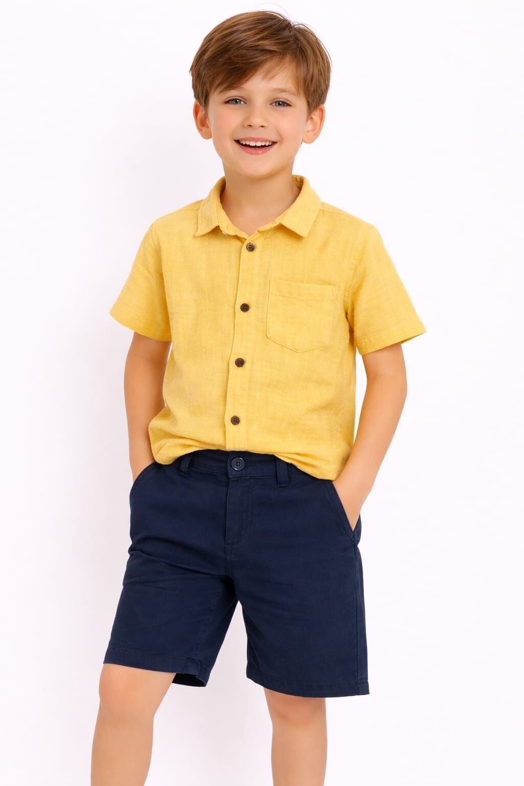 Temir Erkek Çocuk 2’li Takım 4 Yaş - Sarı