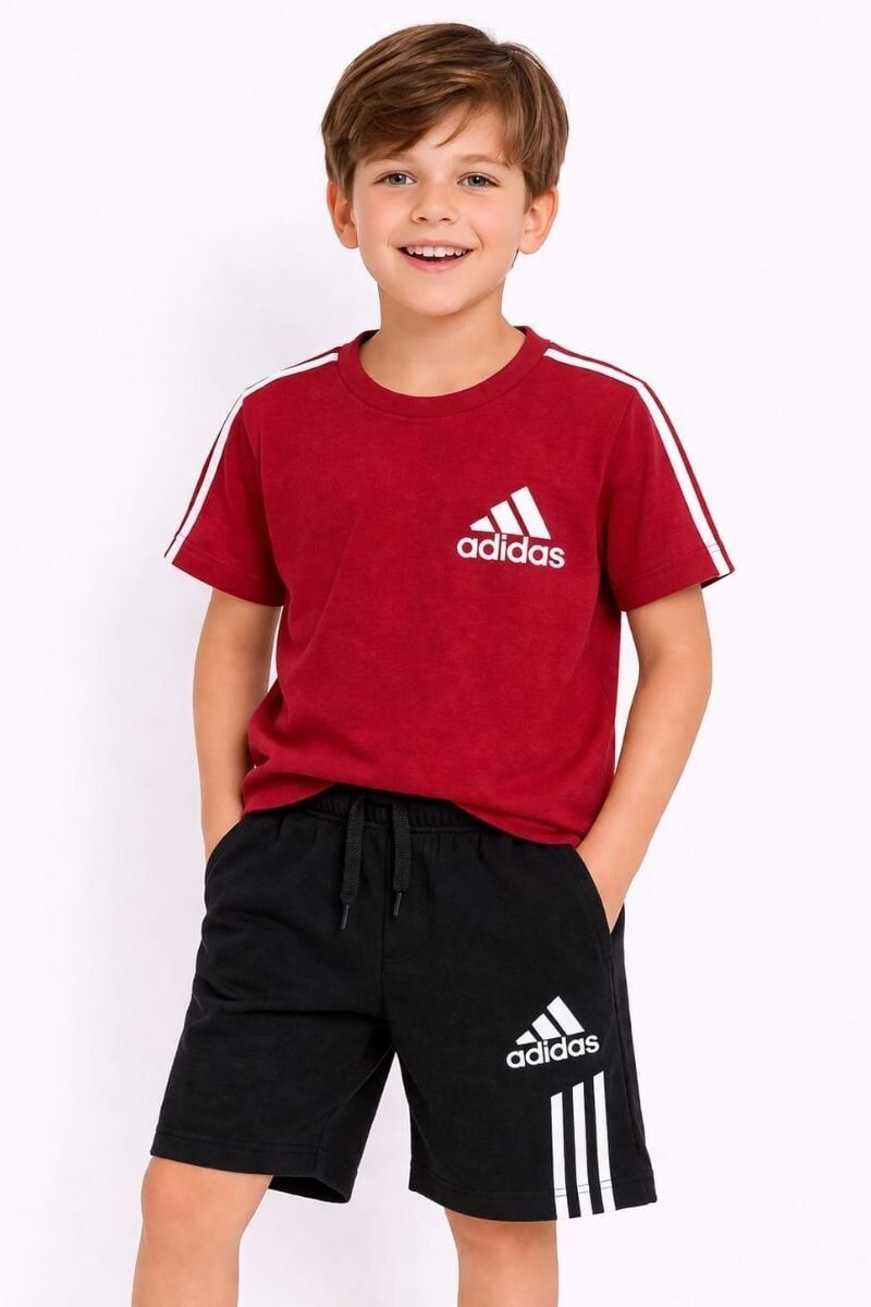 Novi Erkek Çocuk 2’li Takım 8 Yaş - Kırmızı