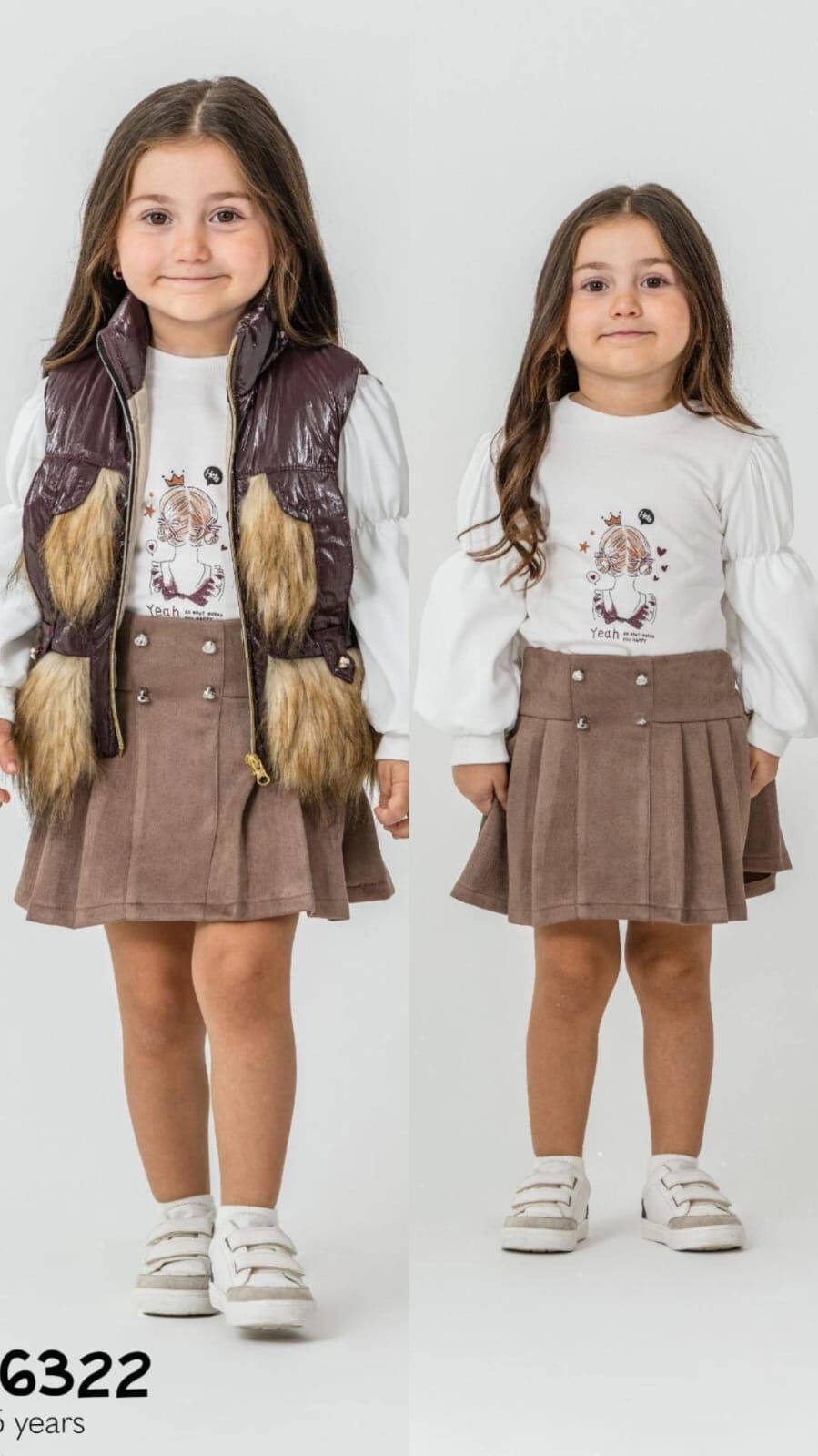 Deppo Yelekli Üçlü Set