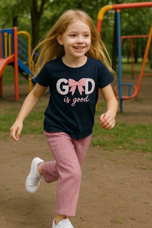 Mira Kız Çocuk 2’li Takım Keten Kumaş Pembe - 13-14 yaş