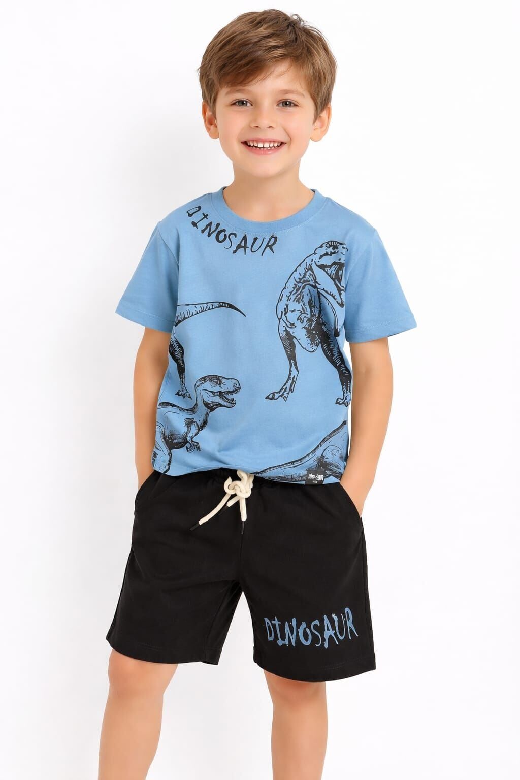 Kiran Erkek Çocuk 2’li Takım 4-5 yaş - Mavi