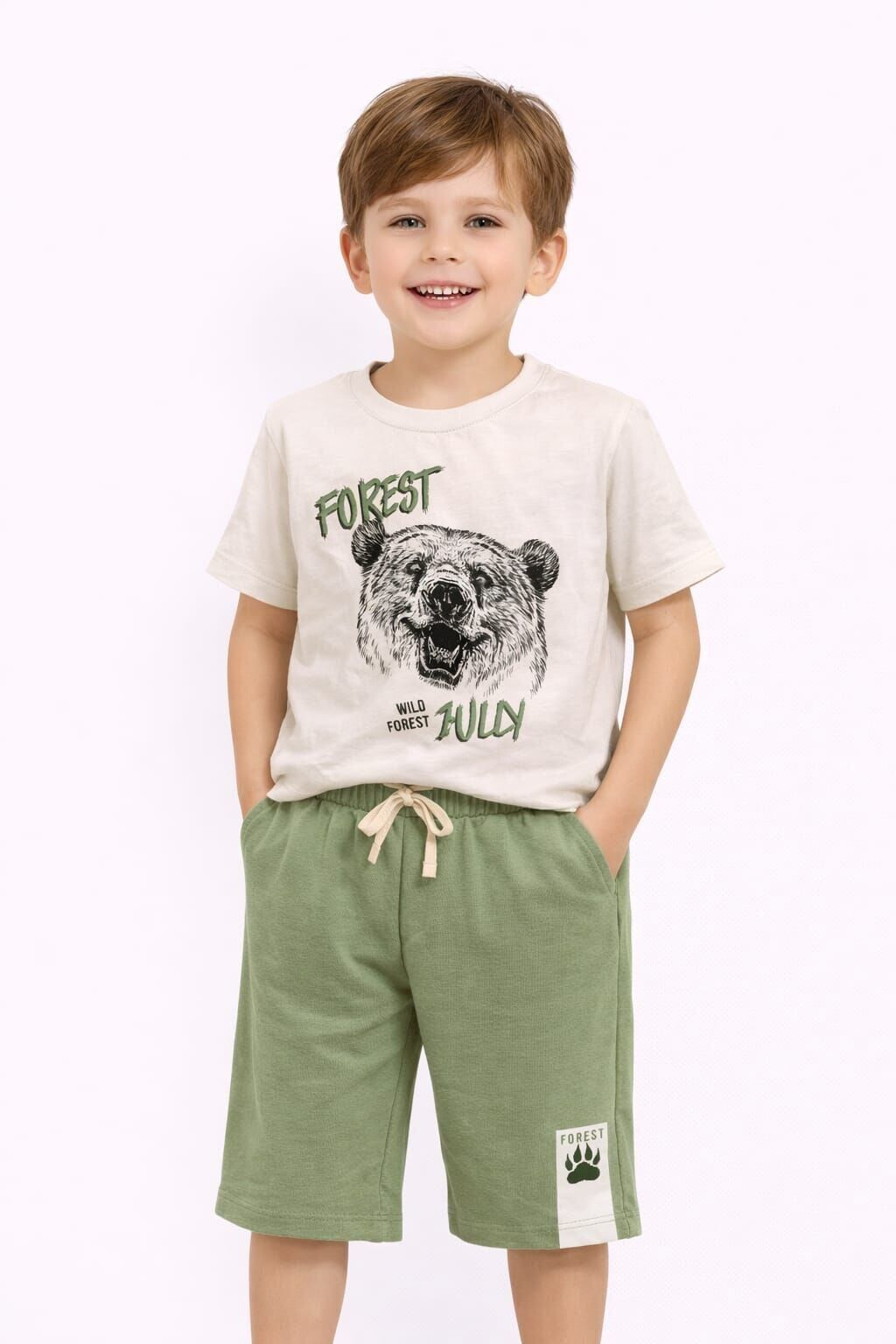 Seko Erkek Çocuk 2’li Takım 4-5 yaş - Yeşil