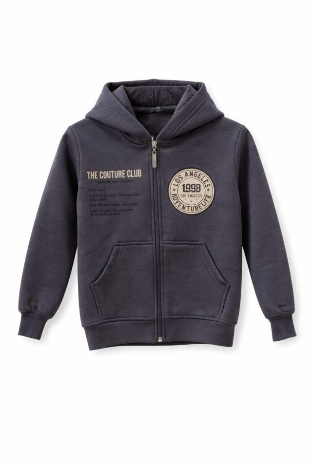 ÜÇ İPLİK ŞARDONLU SWEATSHİRT YUMUŞAK  SICAK TASARIM