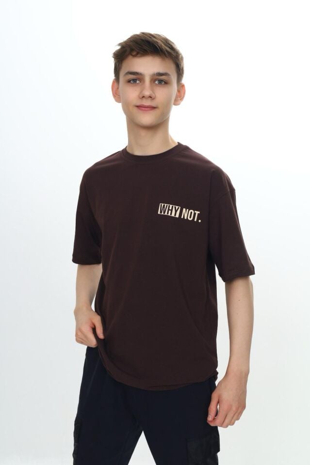 Mevan Unisex Oversize T-Shirt 12 Yaş - Su Yeşili