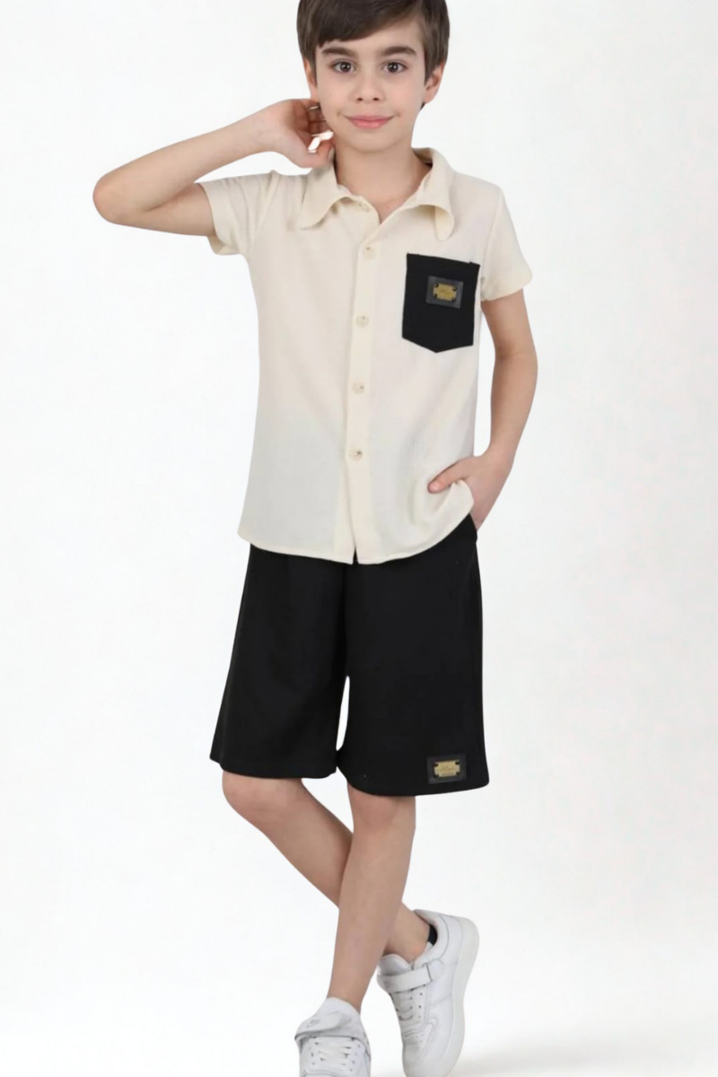 Roven Erkek Çocuk 2’li Takım Siyah - 11-12 yaş