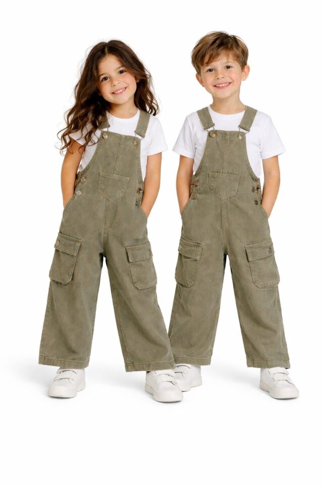Doro Unisex Salopet 3-4 yaş - Bej