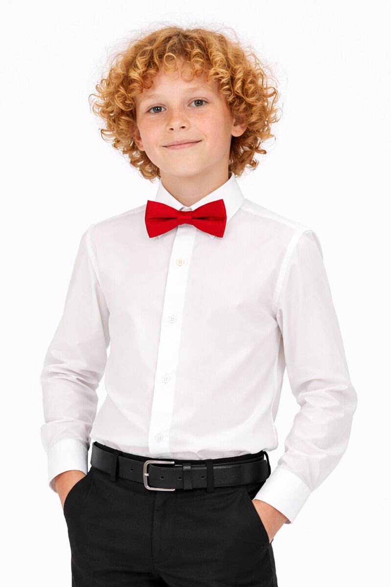 Erkek Çocuk Papyon Kırmızı