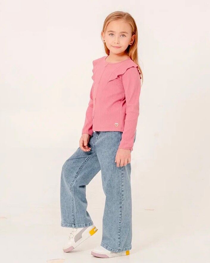 Fitilli Zincir Kumaş Denim Takım