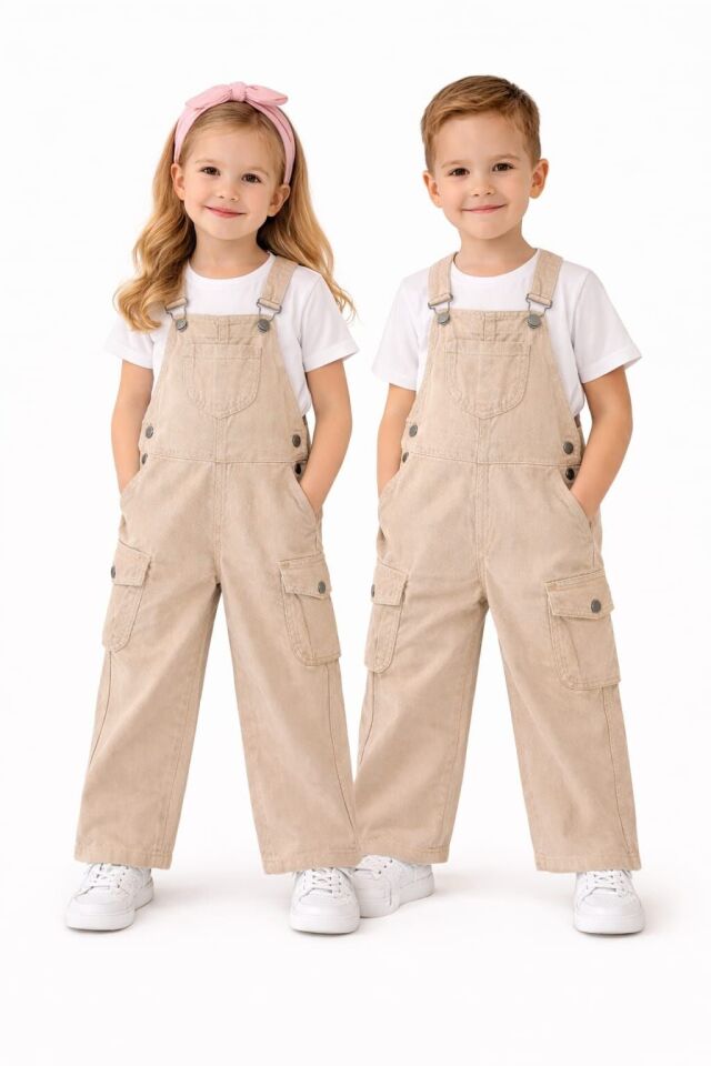Doro Unisex Salopet 4-5 yaş - Siyah