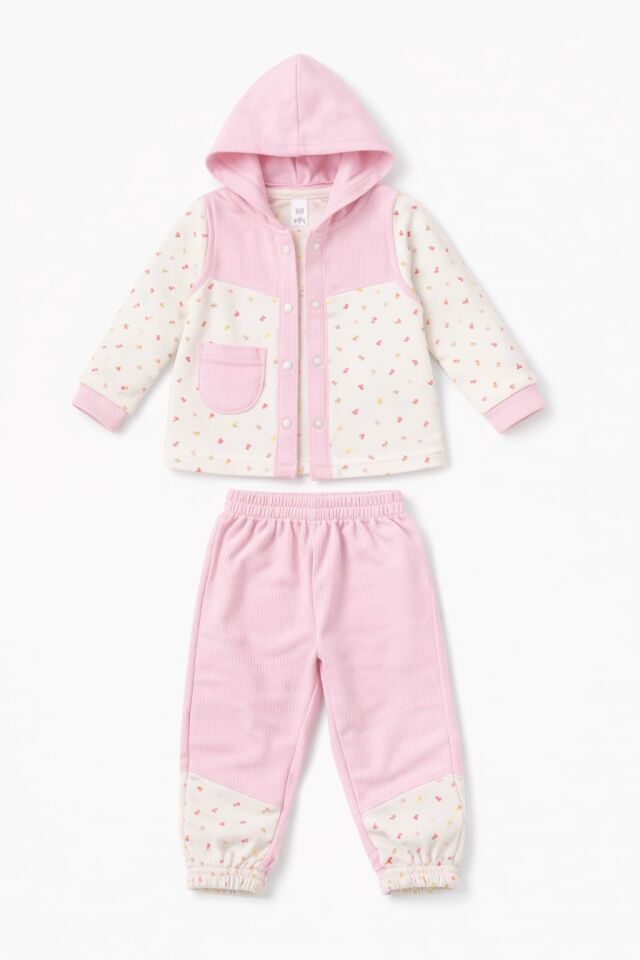 Mera Kız Bebek 3’lü Takım 1 yaş - Somon