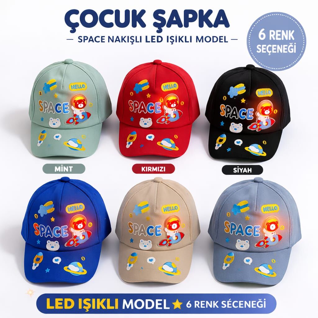 Ziva Erkek Çocuk Şapka 2-7 Yaş - Mavi