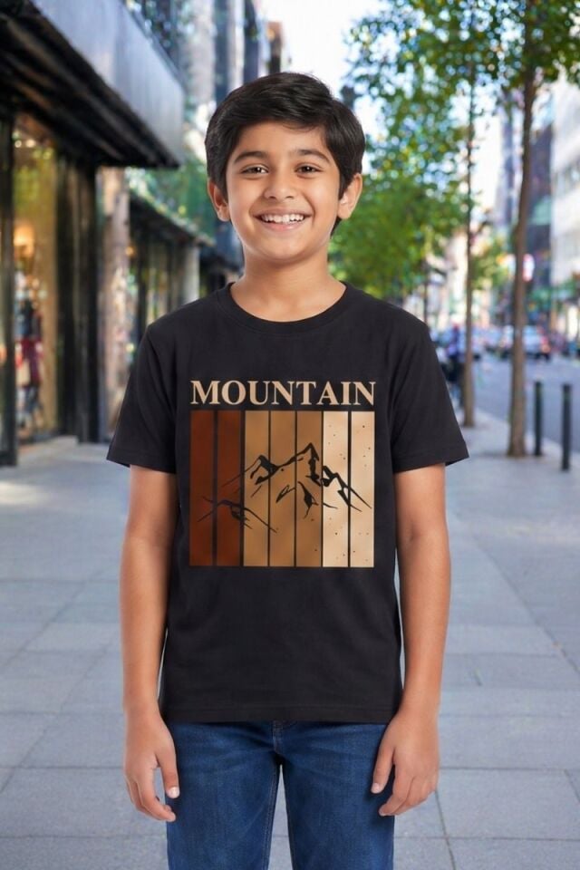 Arvex Erkek Çocuk Likralı T-Shirt Siyah - 9 Yaş