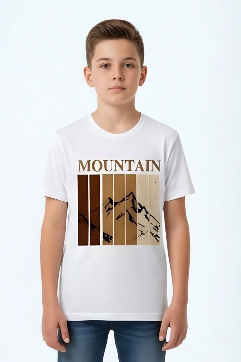 Arvex Erkek Çocuk Likralı T-Shirt Beyaz - 9 Yaş