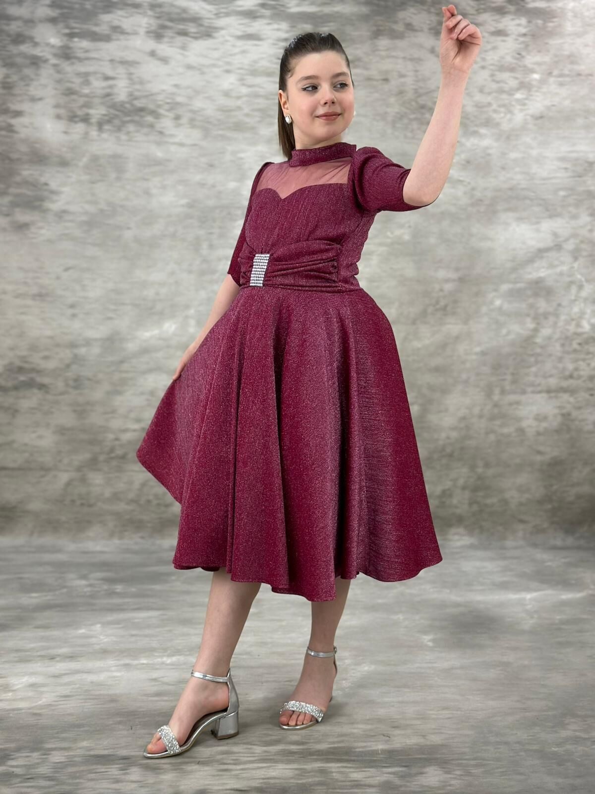 Ages Model Kız Çocuk Abiye 11 Yaş