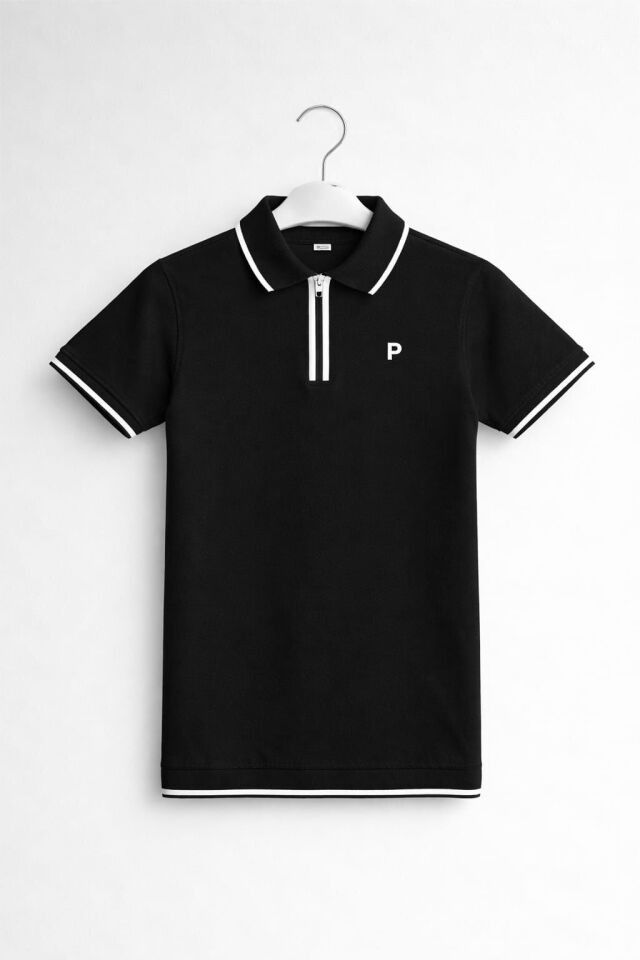 Nela Erkek Çocuk T-Shirt 6 Yaş - Siyah