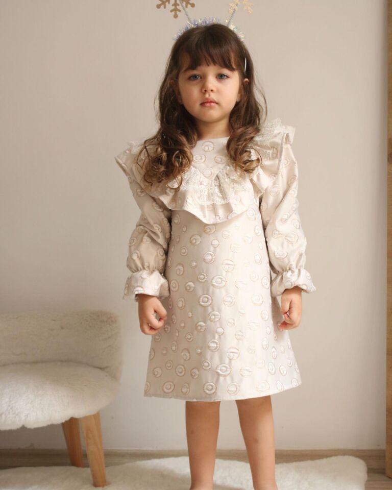 İçi Pamuk Astarlı Saten Davet Elbise