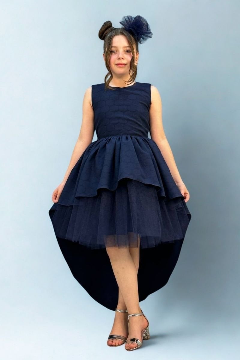 Jakar Kuyruklu Kız Çocuk Abiye 9 Yaş