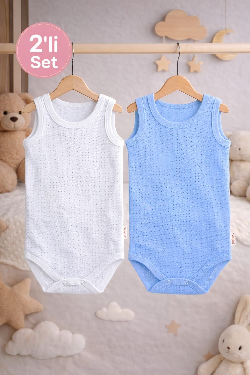 0-3 AY İKİLİ SET ÇITÇITLI BADİ 0-3 ay