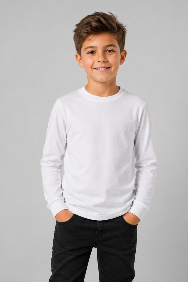Dera Unisex Body 4 Yaş - Beyaz