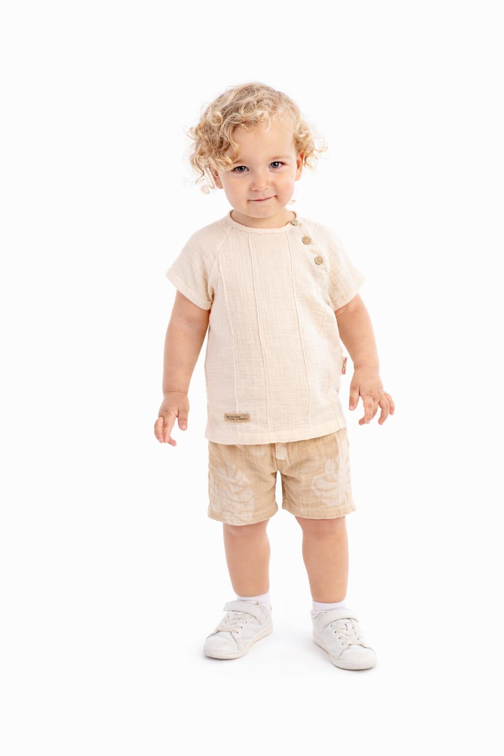 Kovan Erkek Bebek 2’li Takım Kahverengi - 12 Ay