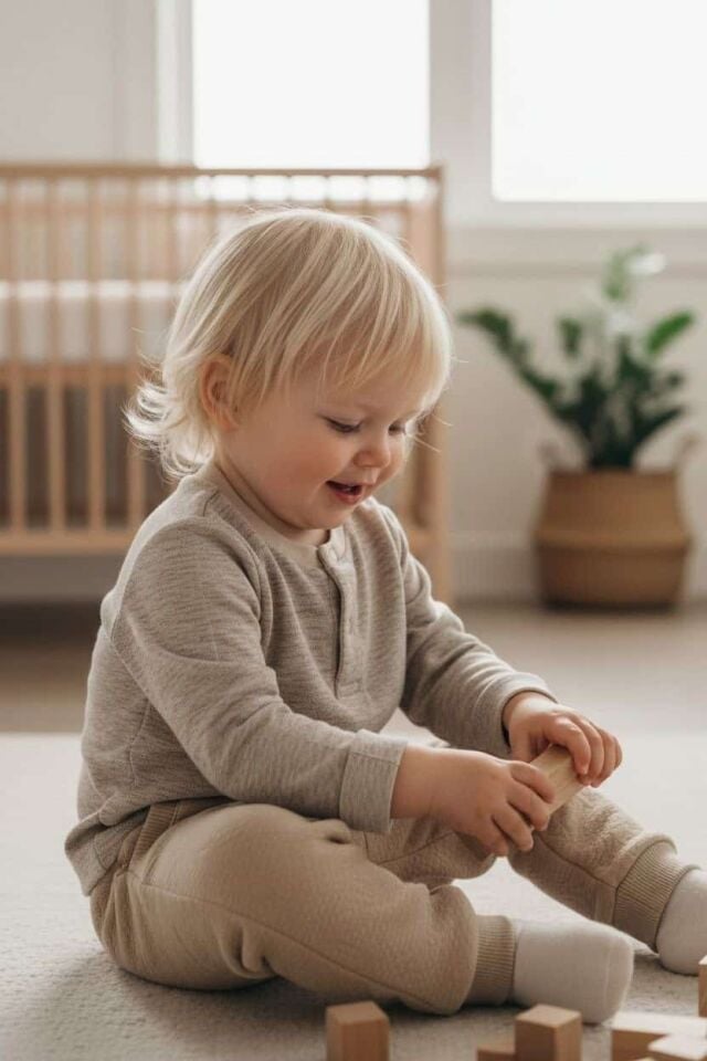 BEBEK %100 PAMUK 2'Lİ UZUN KOLLU TAKIM