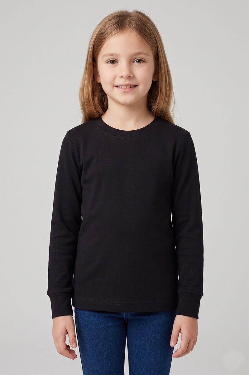 Dera Unisex Body 9 Yaş - Siyah