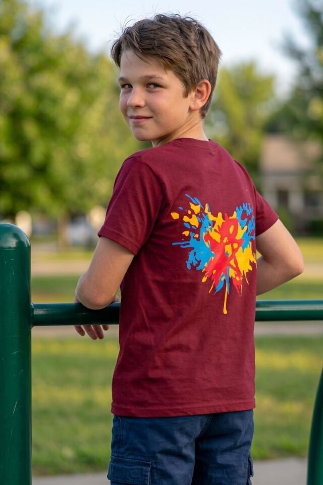 Toren Erkek Çocuk Likralı T-Shirt Kırmızı - 12 Yaş