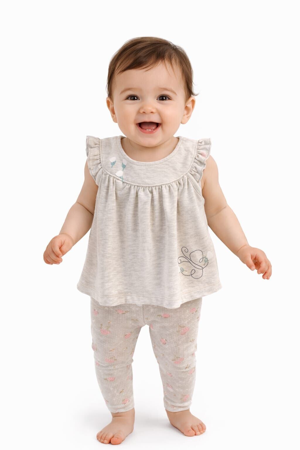 Vimel Kız Bebek 2’li Takım 12-18 ay - Gri