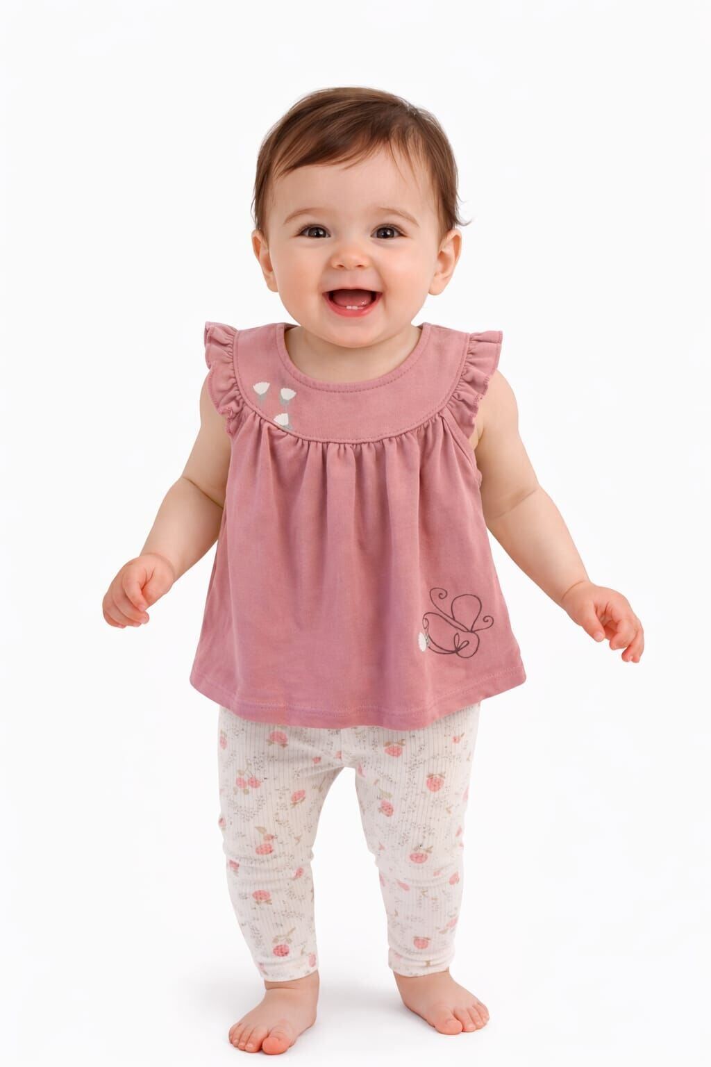 Vimel Kız Bebek 2’li Takım 12-18 ay - pudra