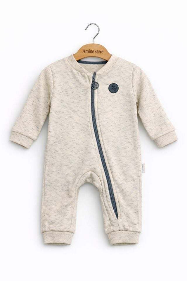 UNISEX %100 PAMUK FERMUARLI TULUM