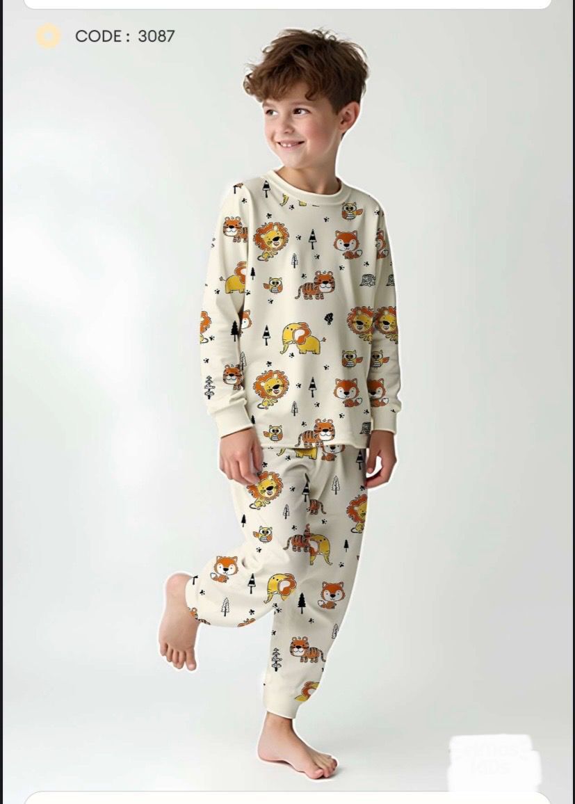 Pijama Takımı %100 Pamuk 10 - 11 Yaş