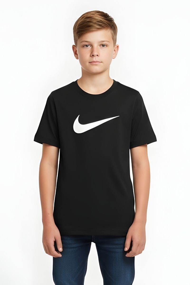 Mavro Erkek Çocuk Likralı T-Shirt 12 Yaş - Siyah