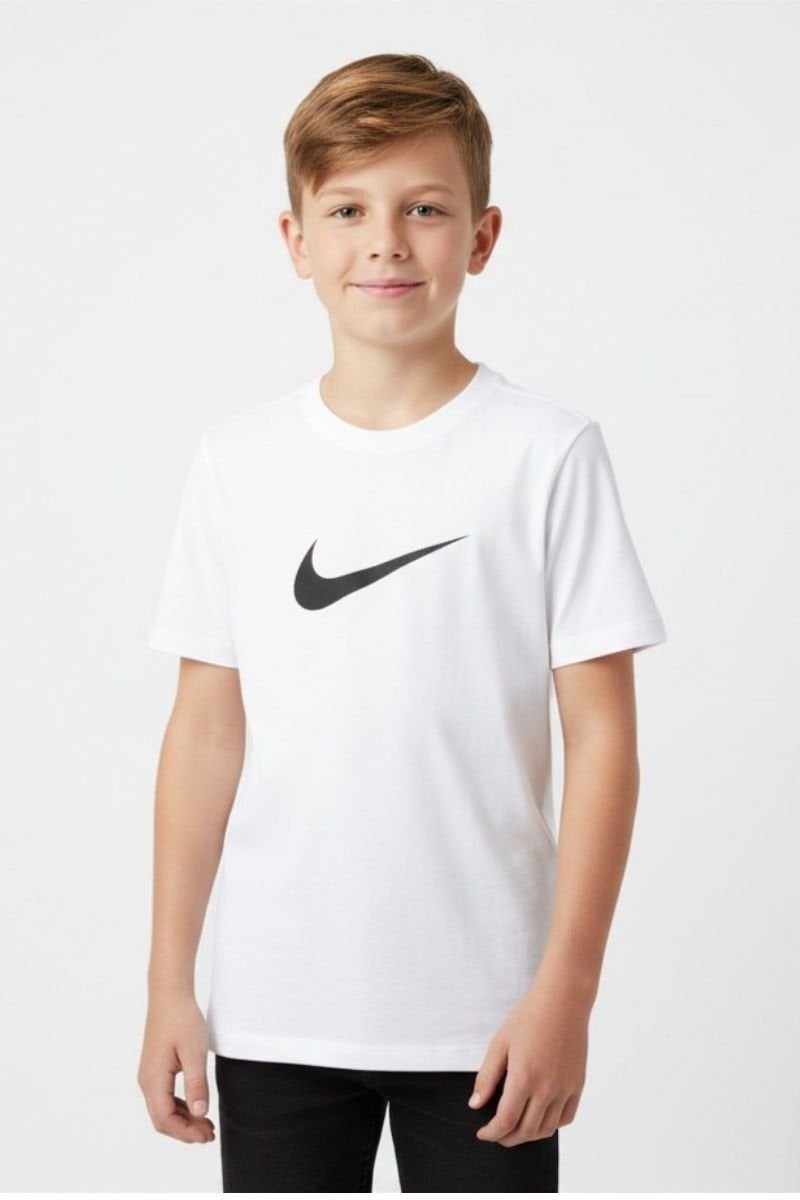 Mavro Erkek Çocuk Likralı T-Shirt 5 Yaş - Beyaz