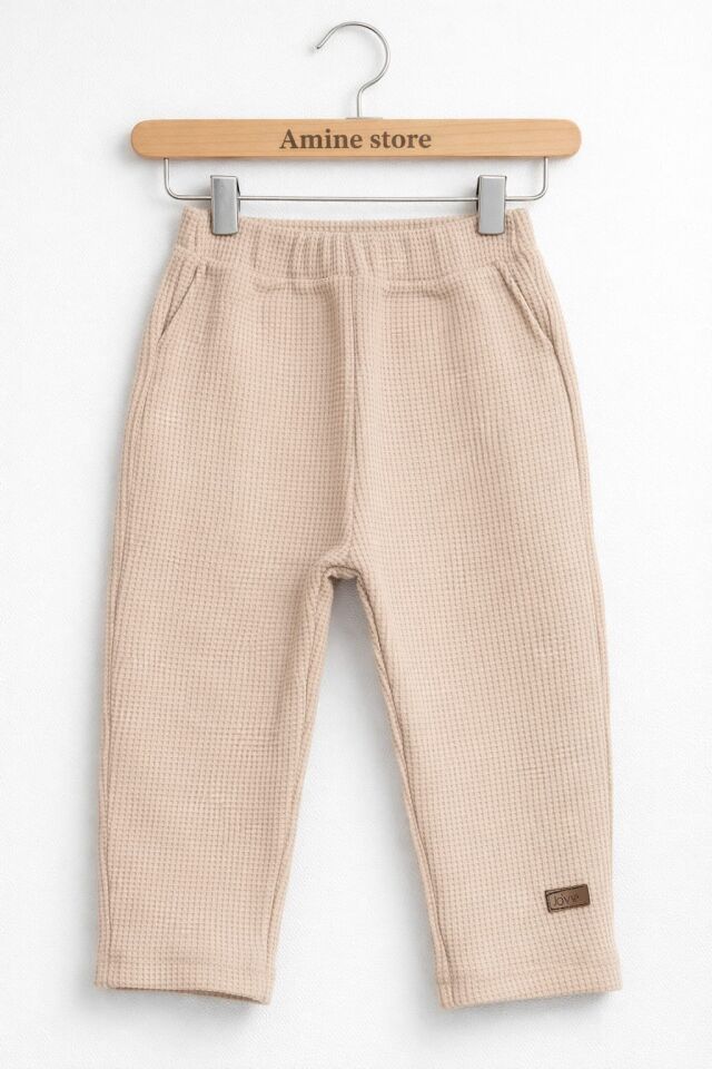 %100 PAMUK GOFRE TEK ALT 1 yaş