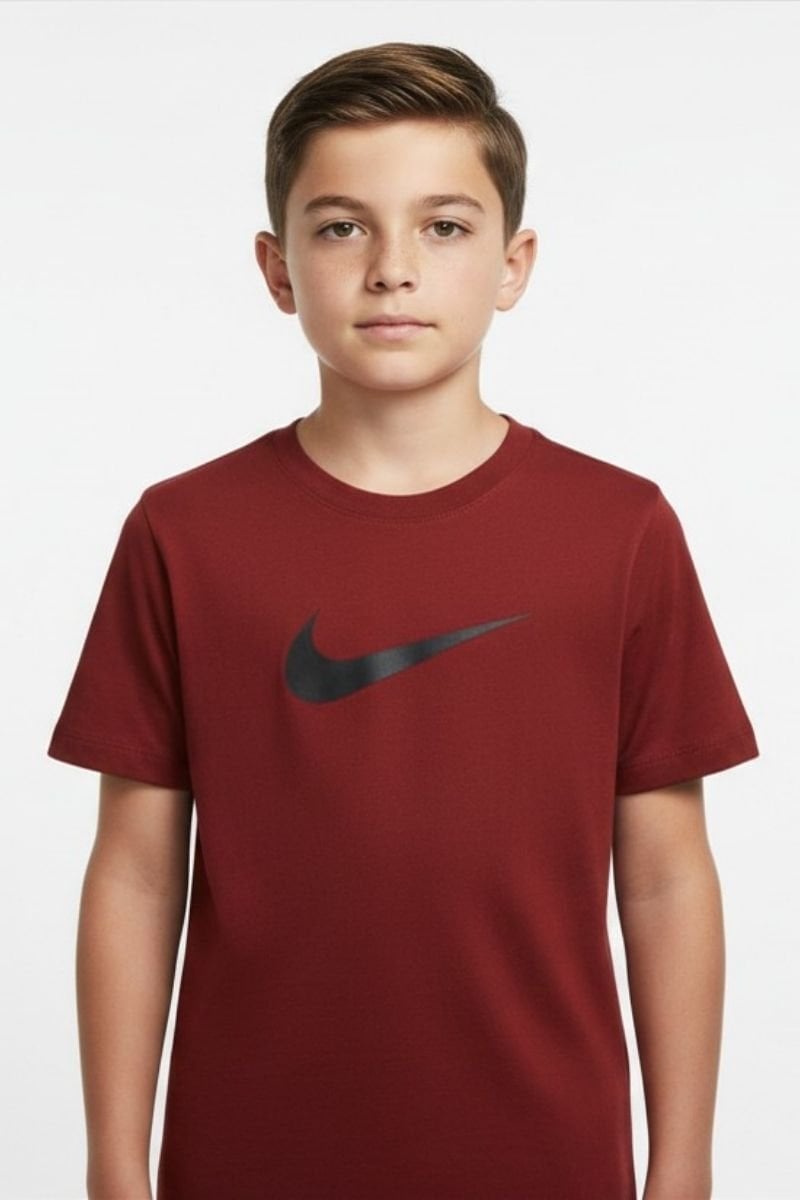 Mavro Erkek Çocuk Likralı T-Shirt 16 Yaş - Kırmızı