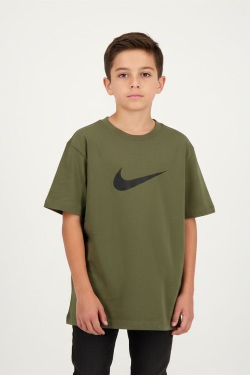 Mavro Erkek Çocuk Likralı T-Shirt 13 Yaş - Yeşil