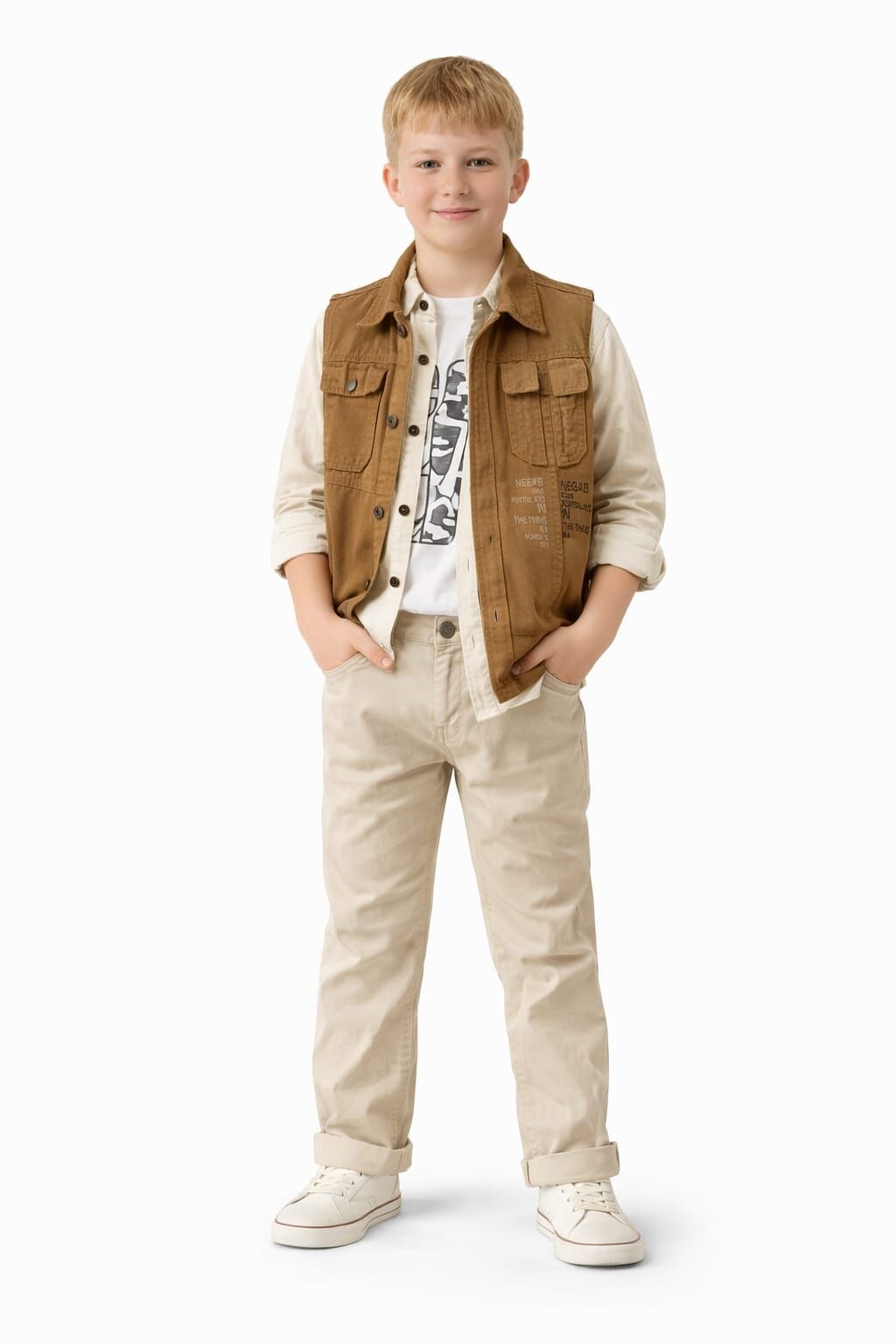 ERKEK ÇOCUK 4'LÜ ŞIK VE MODERN SPOR TAKIM