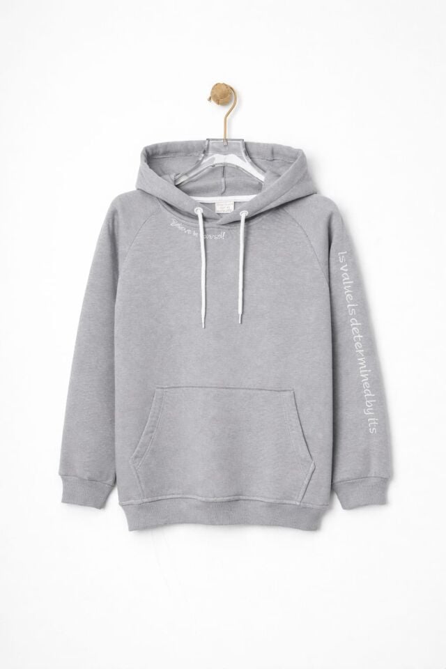 Bellieve Sweat Gri - 12 Yaş